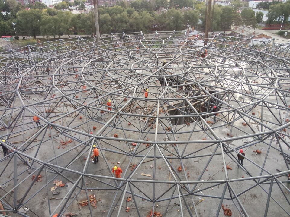 合山全民健身中心网架